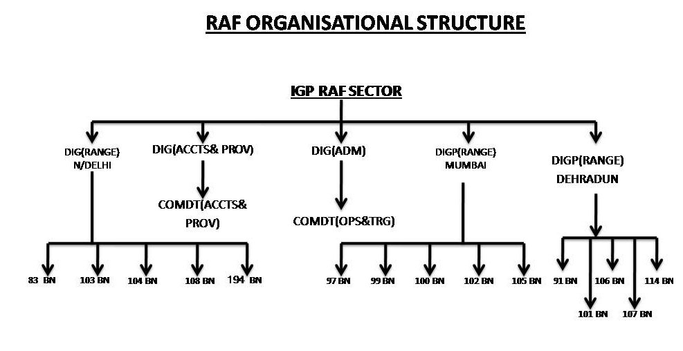 Raf Organization Structure